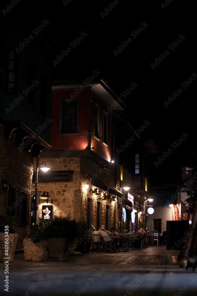 turkey's old night town