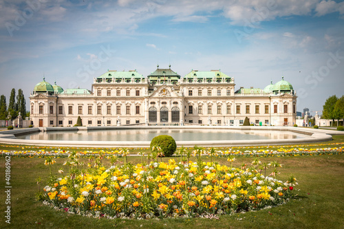 belvedere palace, Vienna, Austria