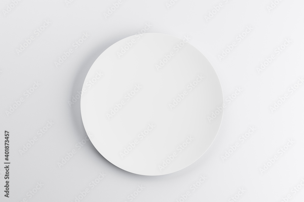 Abstract white tablet on gary background. Abstract white tablet on gary background.