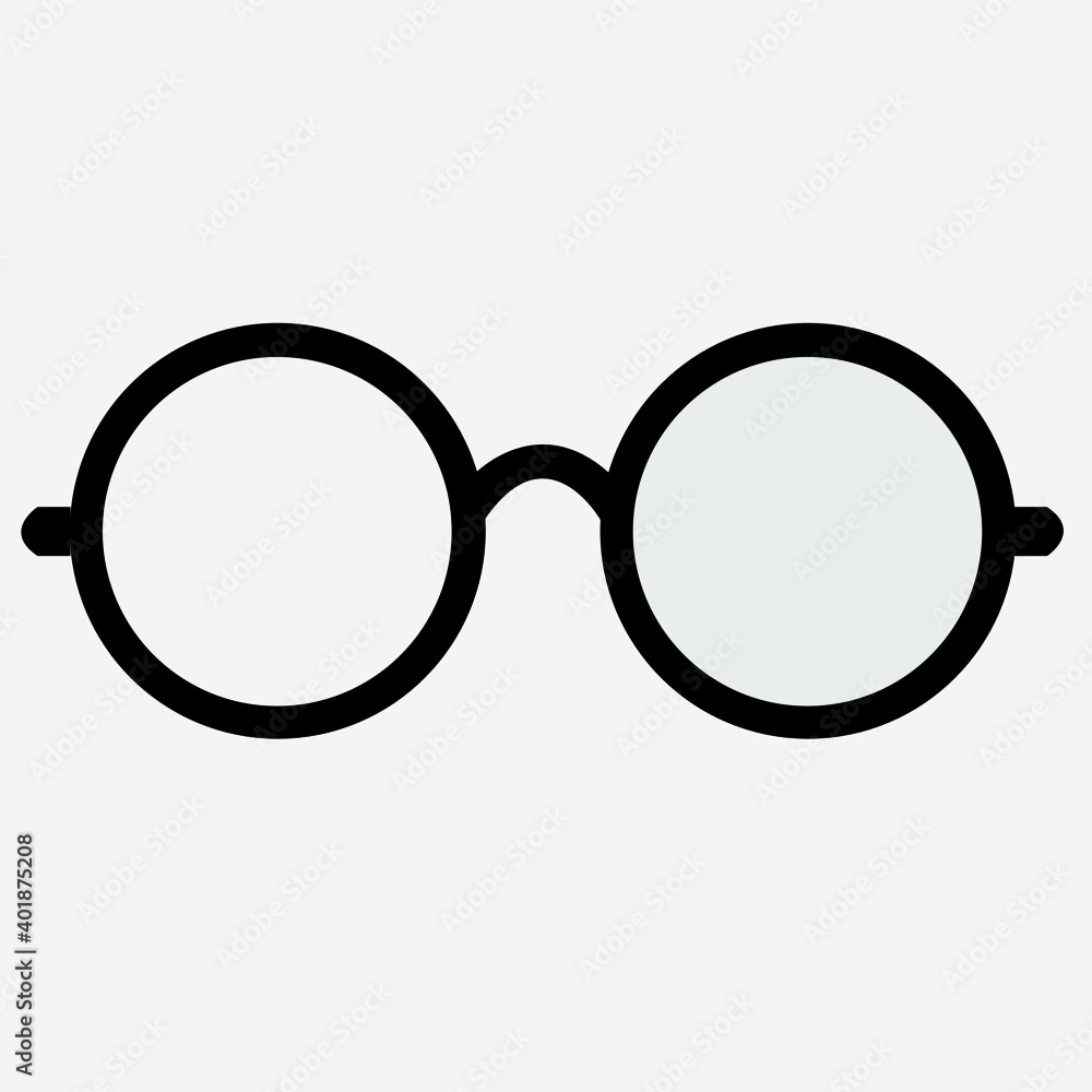 glasses isolated on white glasses isolated on white
