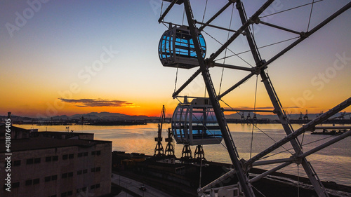 sunset in the port © Rodrigo