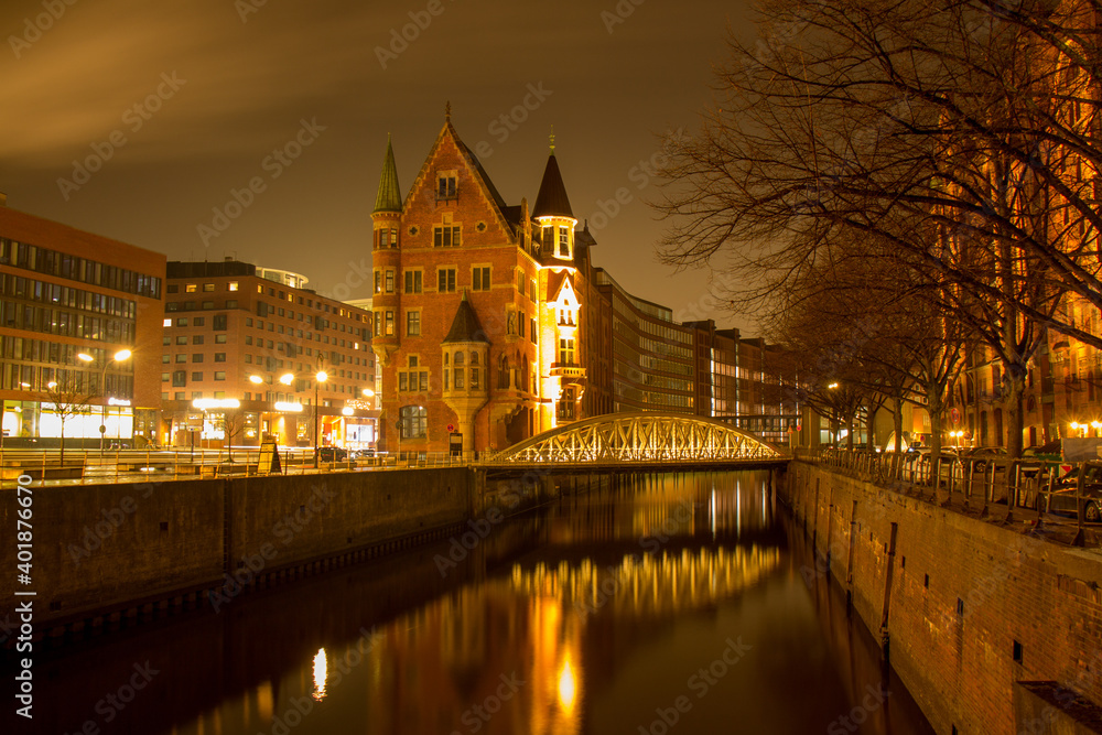 Stadt in der Nacht