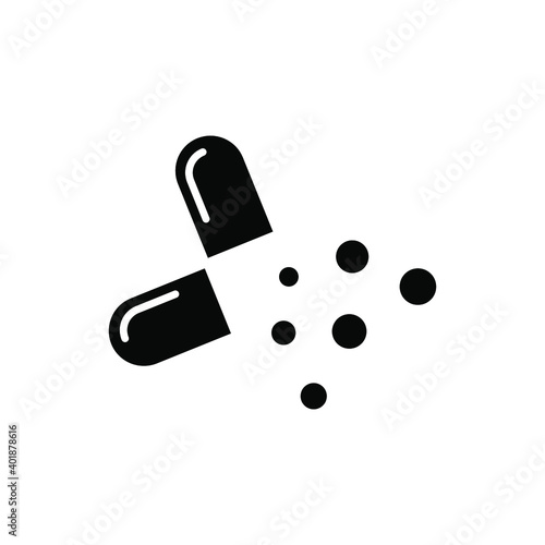 Oil, Nutrients Capsules, Omega Capsules, Omega Pills glyph icon. Omega fish oil. dietary supplements for vitamin logo. Editable stroke vector illustration design on white background. EPS 10
