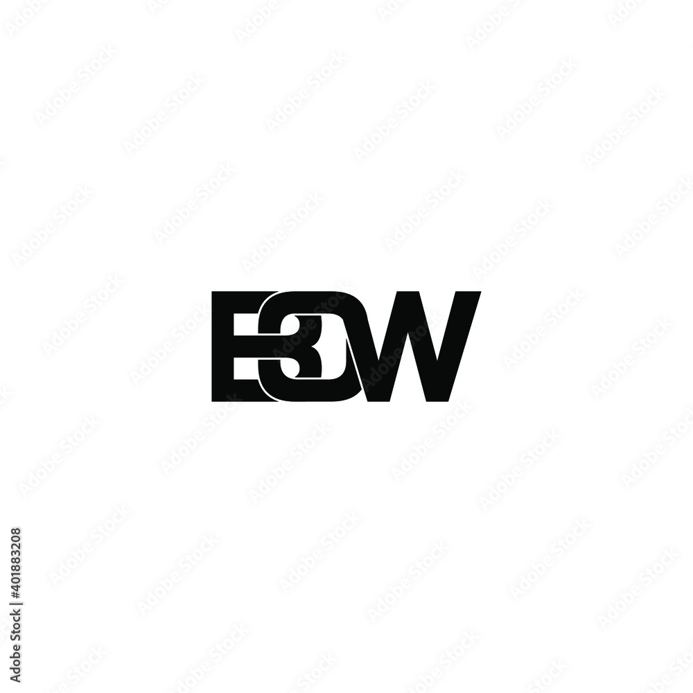 bow letter original monogram logo design bow letter original monogram logo design