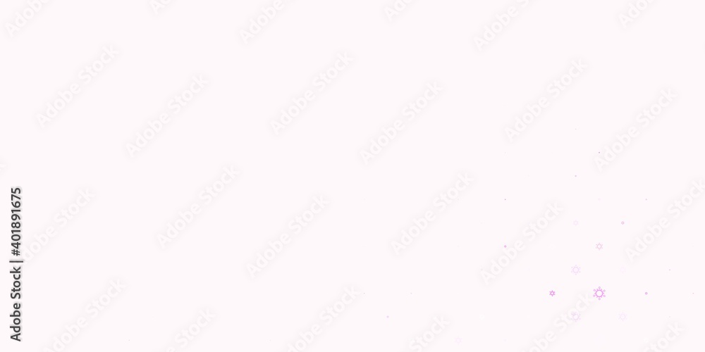 Light pink, yellow vector template with flu signs. Light pink, yellow vector template with flu signs.