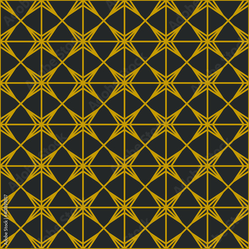 Art deco seamless pattern background.