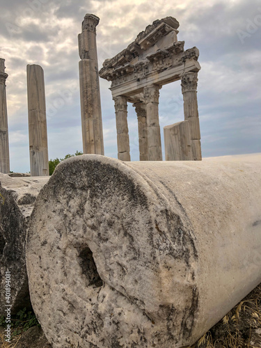 Columns in Pergamon 