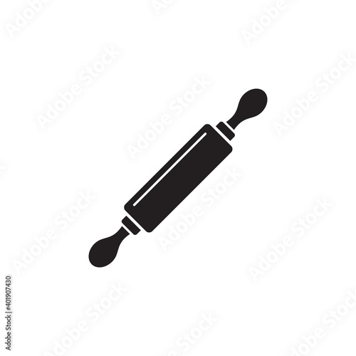 rolling pin icon symbol sign vector