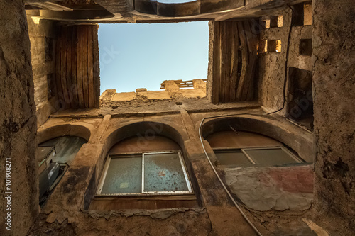 Ruin Building near Tarout Castle, Qatif, Saudi Arabia. photo