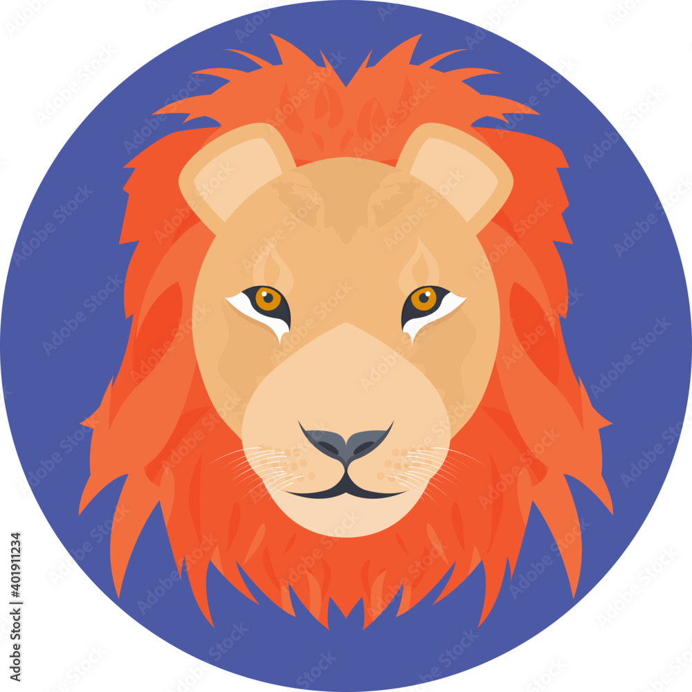 Lion Vector Icon Lion Vector Icon