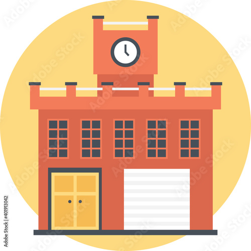 Fire station 