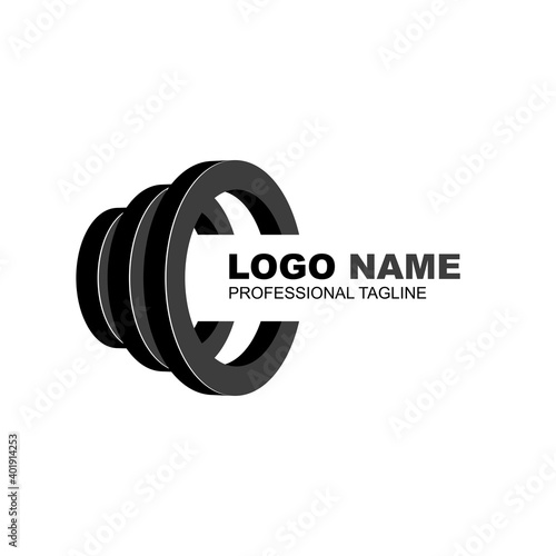 vector logo for photographer. different digital camera logo designs.