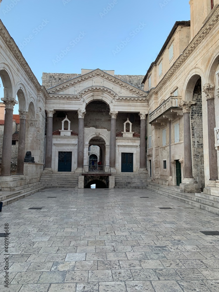 Split Dalmatien Kroatien Adria Mittelmeer - Jupiter Tempel