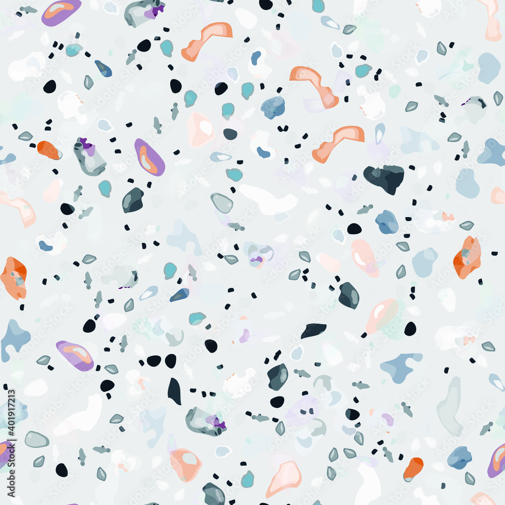 custom made wallpaper toronto digitalTerrazzo Texture Vector. Flooring Seamless Pattern. Floor Granite Textured. Stone, Rock, Marble Textile Background. Natural Pavement, Mosaic Template. Quartz, Pebble Tile. Design Interior Decor.