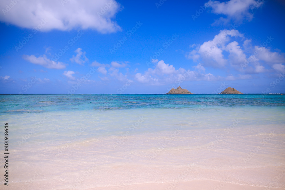 Lanikai beach, Oahu, Hawaii