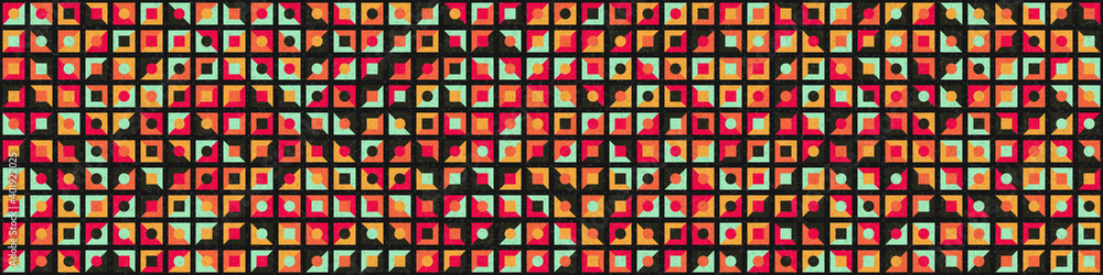 Abstract Geometric Pattern generative computational art illustration Abstract Geometric Pattern generative computational art illustration
