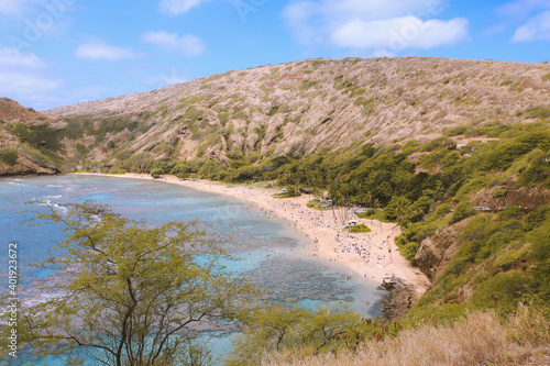 Hanauma bay, East oahu coast, Hawaii