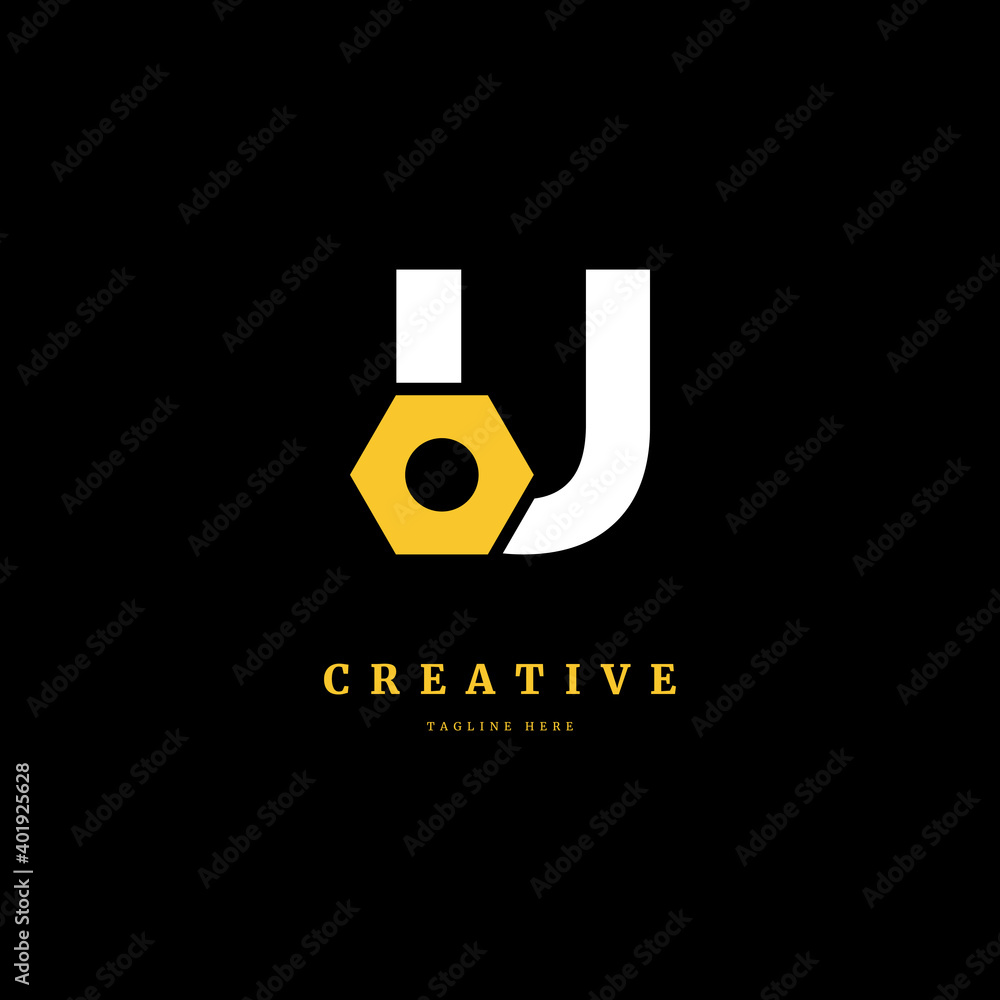 Initial letter U logo, with machine concept for company and business. Initial letter U logo, with machine concept for company and business.