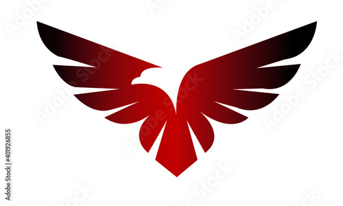 eagle with wings