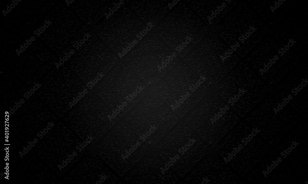 Dark Black textured concrete wall background with squares pattern grid  geometric texture. Confident Luxury Abstract backgrounds textures    - obrazy, fototapety, plakaty 