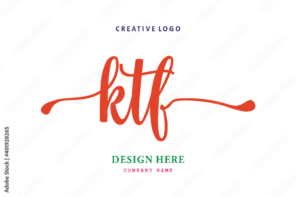 KTF lettering logo is simple, easy to understand and authoritative KTF lettering logo is simple, easy to understand and authoritative