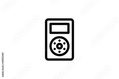 Mall Outline Icon - Payment Machine
