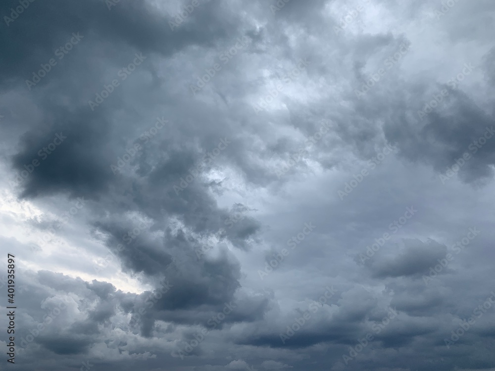 Dark clouds at the sky, stormy sky background Dark clouds at the sky, stormy sky background