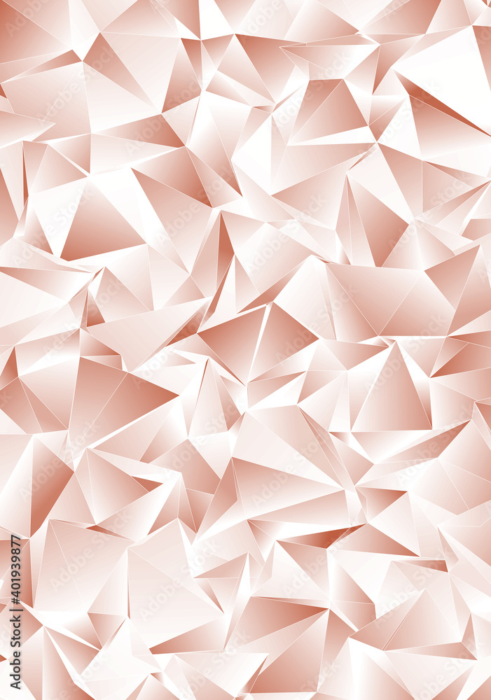 3d Triangles, abstract  background. Design wallpaper.