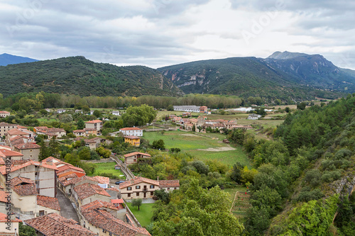 Frias medieval town in Burgos province  Spain