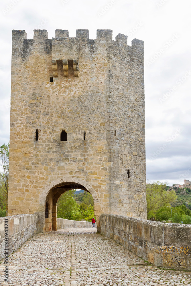 Obraz premium Frias medieval town in Burgos province, Spain