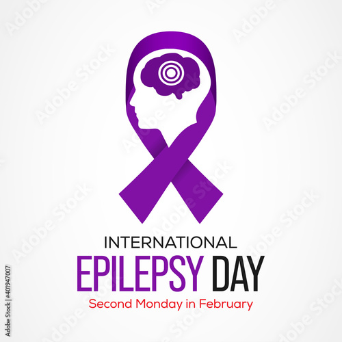 Vector illustration on the theme of International Epilepsy Day. It raises awareness about epilepsy and the urgent need for improved treatment, better care, and greater investment in research.