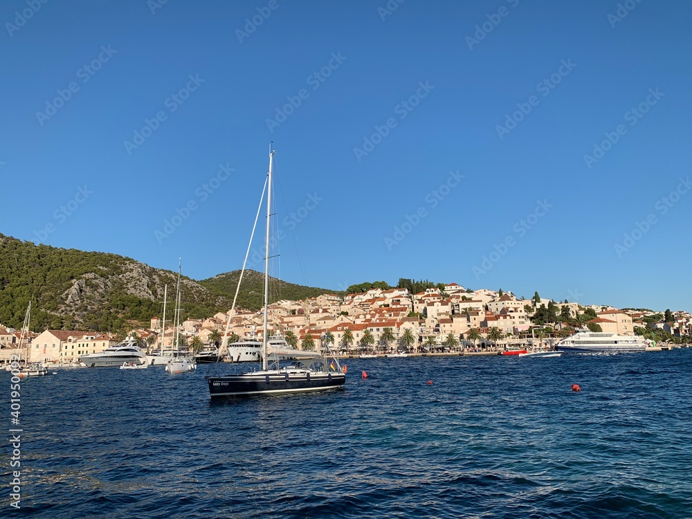 Hvar Insel und Stadt - Dalmatien Kroatien Adria Mittelmeer