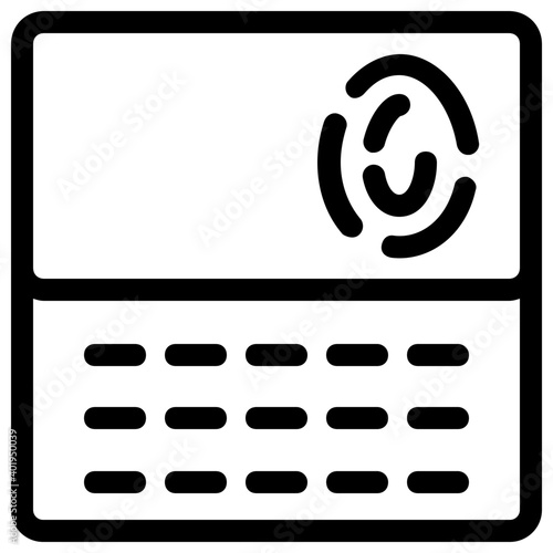 Biometric Machine Vector