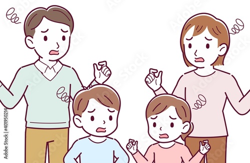 A fun and lively family of four