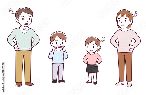 A fun and lively family of four