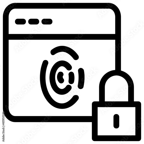 Web Page  Lock 