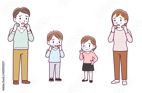 A fun and lively family of four