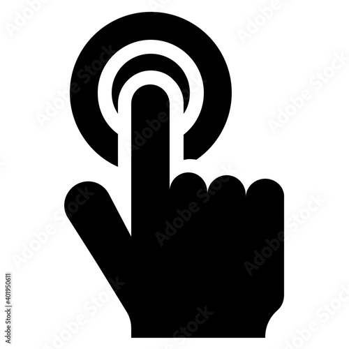 Finger Tap Vector
