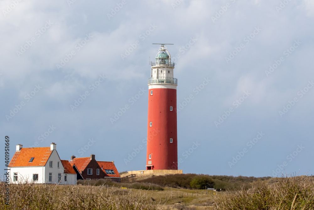Leuchtturm von Texel Eierland