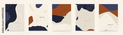 Elegant abstract trendy universal background templates. Minimalist aesthetic.