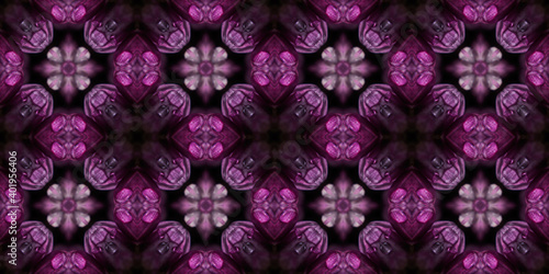 Fototapeta Naklejka Na Ścianę i Meble -  Pink and purple chrysanthemum flowers. Abstract floral background
