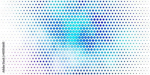 Light Blue, Green vector background with circles.