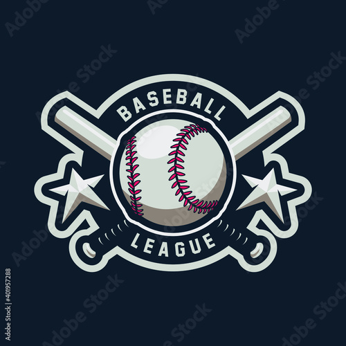 Baseball logo design