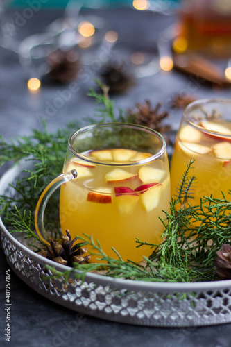Apfel Wein Punsch 
