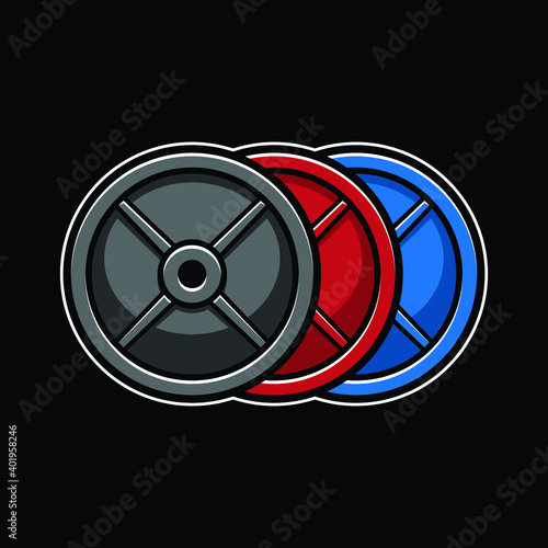 Weightlifter illustration