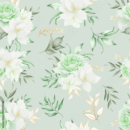 floral seamless patterns template © FederiqoEnd