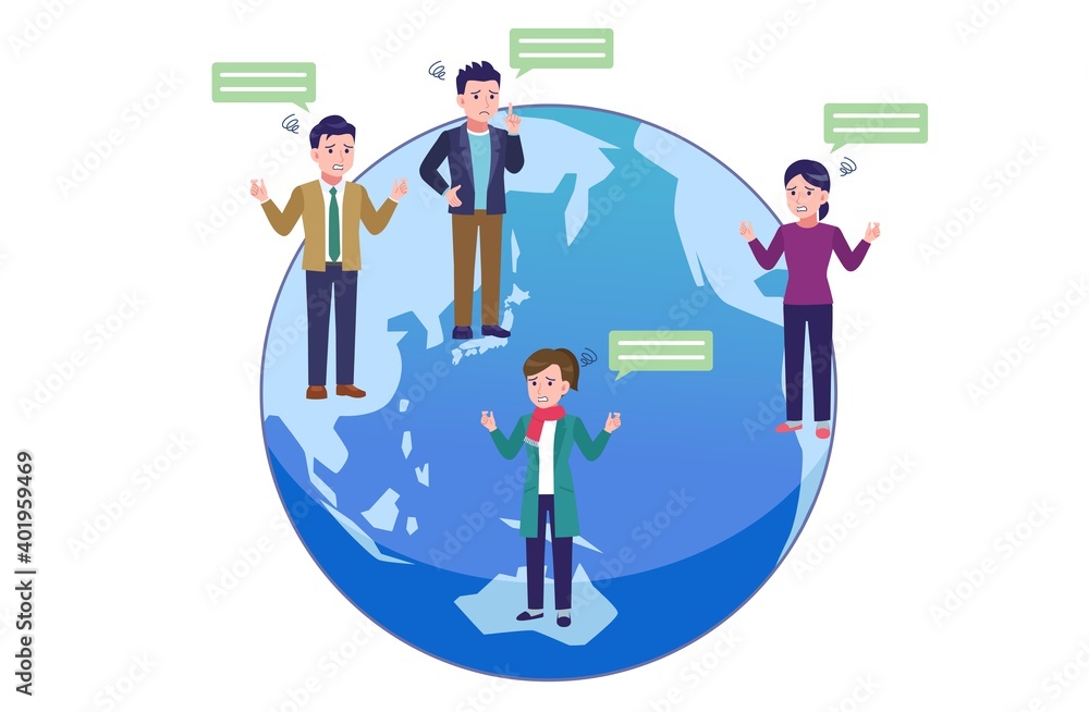 Communicate with people all over the world