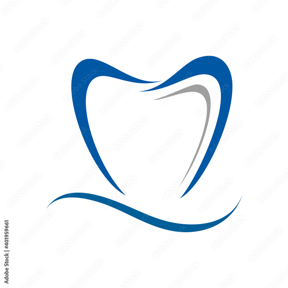 Dental smile logo design template vector based. Dental smile logo design template vector based.