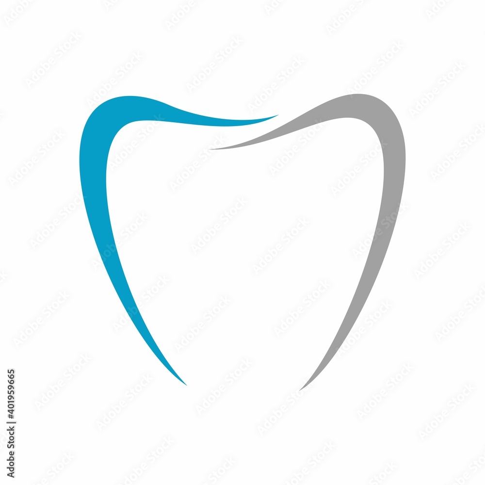 Dental smile logo design template vector based. Dental smile logo design template vector based.