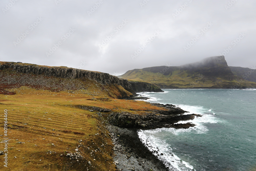 Neist Point on the Isle of Skye in Scotland